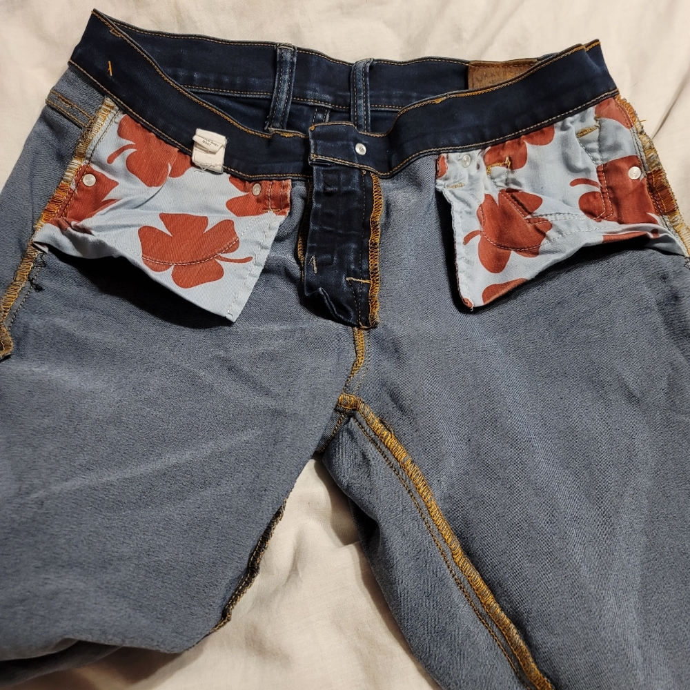 LUCKY BRAND CHARLIE BABY BOOT JEAN Vintage Low Rise Boot Cut Denim stretch comfy - Picture 8 of 16
